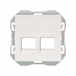 Tapa SIMON 270 RJ45 doble...